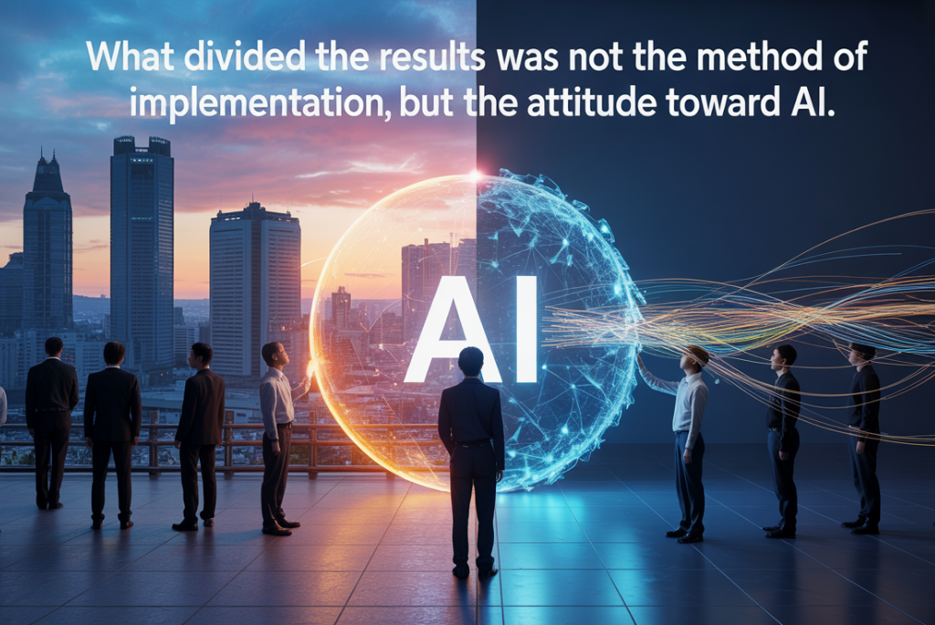 成果を分けたのは、導入方法ではなく「向き合い方」
