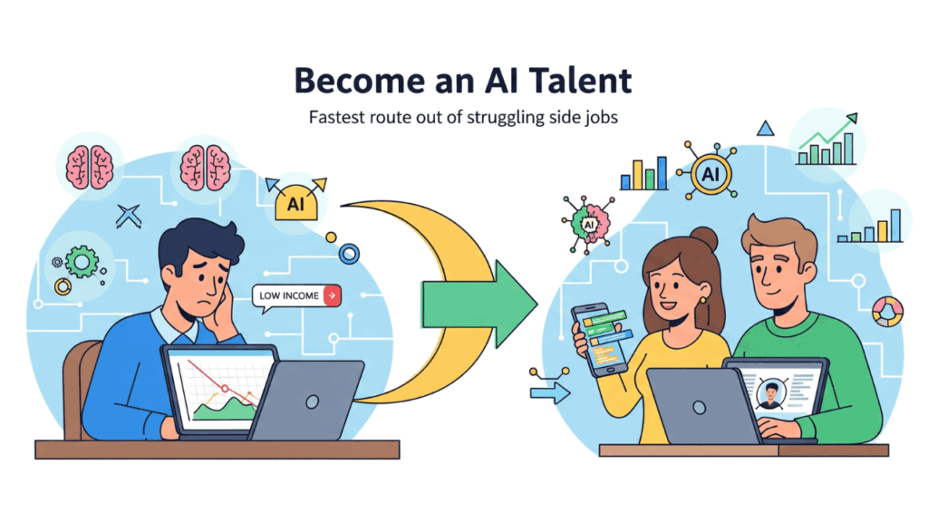 AI人材は「稼げない副業」から抜け出す最短ルート